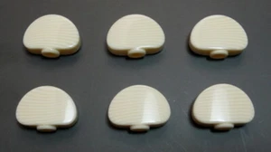 ABS button only Fit for Grover Guitar Peg Machine head Ivory color 6p FR20I - Picture 1 of 4