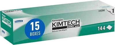 Kimtech 34256CT Kimwipes Delicado Limpiaparabrisas de Tareas, 1 Capa, 1 Cuenta (Paquete de 2100)  Foto 1 de 4