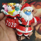 Personalized Santa Claus Ornament 2020 Christmas Decorations Xmas Tree Pendant