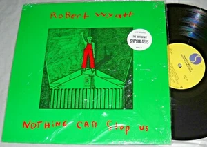 ROBERT WYATT Nothing Can Stop Us VINYL LP record Canada 1982 album in shrink EX - Picture 1 of 3
