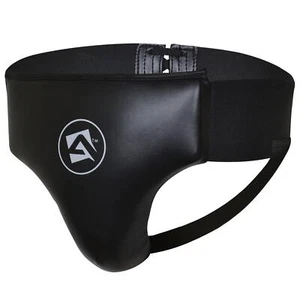 AQF Groin Guard Boxing MMA Abdominal Groin Cup Jock Strap Cup Muay Thai - Picture 1 of 32