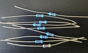 9pcs 4.22k ohm 1/4W 1% Metal Film Precision Axial Resistors ~ NEW ~ - Picture 1 of 1