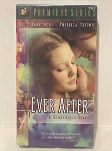 Ever After A Cinderella Story Drew Barrymore Anjelica Huston Sealed VHS 1998 - Picture 1 of 1