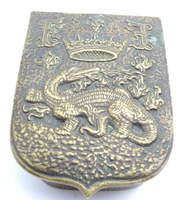 Max Le Verrier, François I er, boite en bronze signée - Photo 1/4