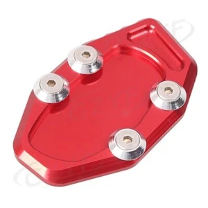 Fuß-Verbreiterung Seitenständer Pad Verlängerungsplatte Rot für YAMAHA R25 R3 - Bild 1 von 4
