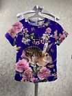 Dolce Gabbana Women's Once upon a Time in Sicily Flower Silk Blouse Size 36