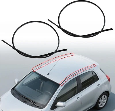 2 PCS Moldura de techo para Toyota Yaris Sedan 2007-2011 - Image 1 of 3