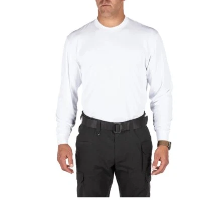 Pack táctico de 2 camisetas utilitarias de manga larga 5,11 blancas, estilo 40046 medianas Foto 1 de 4