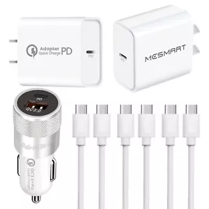 MESMART Fast PD Charger Type-C Cable for Google Pixel 9 8 7 Pro 7a 6a 5 5a 4a - Picture 1 of 53