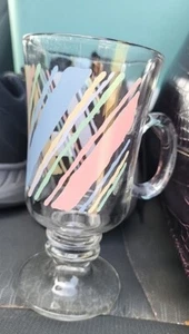 Juego de 3 tazas de café irlandesas vintage años 80 pastel Libbey tazas - Imagen 1 de 6