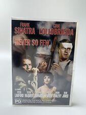 Never So Few  (DVD, 1959) Frank Sinatra Brand New Sealed RARE