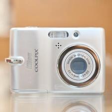 NIKON COOLPIX L11 Compact Digital Camera 6.0 MP Silver Optical Zoom 3x Japan