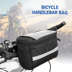 Lixada Cestino Bici Borsa Anteriore Bici Resistente all'usura per Ciclismo Outdoor T6N4 - Foto 1 di 10