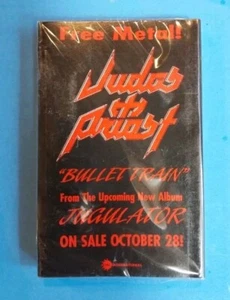 JUDAS PRIEST Bullet Train rare promo cassette single SEALED!!! - Picture 1 of 1