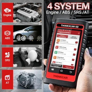 Thinkcar Thinktool SD4 OBD2 Scanner Car Professional Diagnostic Tools ENG ABS - Picture 1 of 1