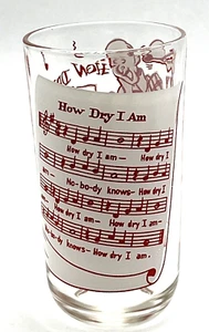 How Dry I Am Hazel-Atlas Big Top Peanut Butter Sing-a-Song Glass - Picture 1 of 5