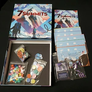 7 Summits (jeu de société) 2021 Deep Water Games Adamescu Andrews course de dés COMPLET - Photo 1/1