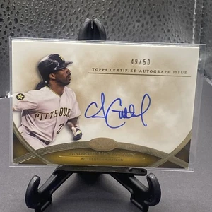 2012 Topps Tier One Andrew McCutchen On Card Auto Autograph #49/50 - Picture 1 of 2