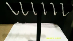 Clear Beaded Wire Bracelets Necklace - Picture 1 of 4