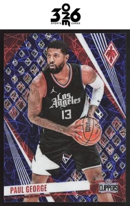 Paul George 2023-24 Panini Phoenix Phoenix Blue Lazer #202 #/275 - Picture 1 of 2