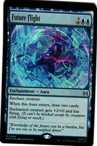MAGIC MTG MARVEL SPIDER-MAN 0006 R FUTURE FLIGHT FOIL 2099 - Picture 1 of 2