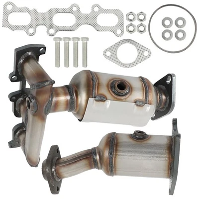 For Ford Edge 3.5L 3.7L 2011 2012 2013 2014 Catalytic Converters Non Turbo Only - Image 1 of 4