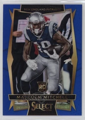 2016 Panini Select Concourse Blue Prizm /149 Malcolm Mitchell #77 Rookie RC - Image 1 of 2