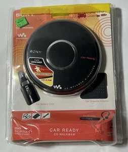 Sony Car Ready CD Walkman D-EJ017CK mit Car Kit Netzteil & Kassettenadapter - Bild 1 von 17