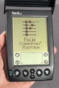 PALM IIIxe palmare palmare con stilo e coperchio in plastica (SN# 10HA13J07P42) PULITO - Foto 1 di 12