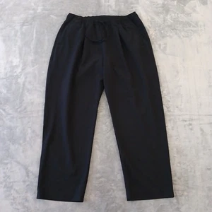 Old Navy Billie Hose Damen große schwarze Taschen Kordelzug 32x28 hoher Bund - Bild 1 von 10