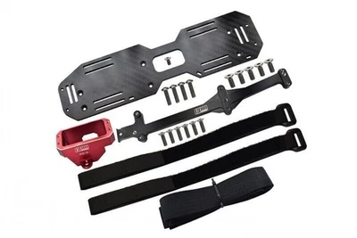 Servo Mount Base + Battery Compartment For TRAXXAS 1/8 4WD SLEDGE MONSTER TRUCK - Image 1 of 4