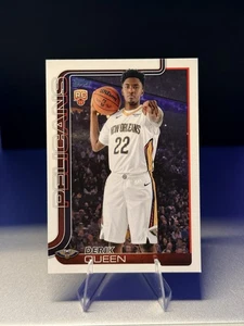 Derik Queen 2025-26 Topps Basketball RC Pelicans #213 - Picture 1 of 2