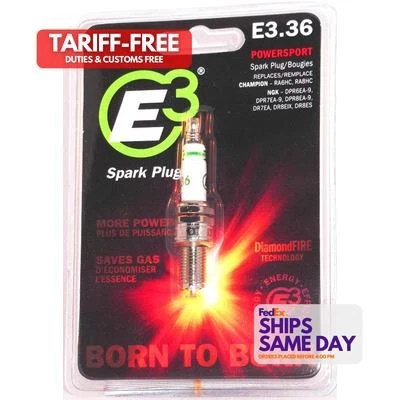E3 Spark Plugs E3.36, One Fits Plug  Aftermarket High Performance Racing Part - Image 1 of 4