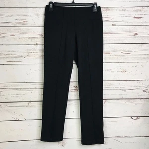 BCBGMAXAZRIA Ponte Pull On Cropped Leggings Black Small - Picture 1 of 8