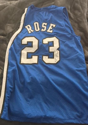 Derrick Rose Signed Memphis Tigers Jersey PSA COA Bulls Knicks - Image 1 of 3