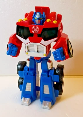 Playskool Heroes Transformers Rescue Bots Optimus Prime Great Shape - Image 1 of 4