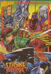 WIZARD MAGAZINE SERIES 2 1993 PROMO CARD 9 MARC SILVESTRI STRYKE FORCE HOLOFOIL - Picture 1 of 1