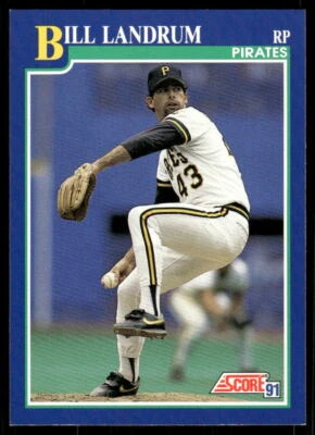 1991 Score #98 Bill Landrum - Image 1 of 2