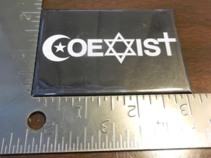 NEW COEXIST PRIDE MAGNET - Picture 1 of 1