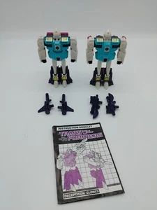 Transformers G1 Pounce & Wingspan Decepticon Clones Complete 1987 - Picture 1 of 2