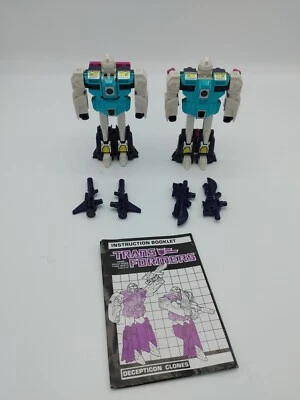 Transformers G1 Pounce & Wingspan Decepticon Clones Complete  1987 - Image 1 of 2