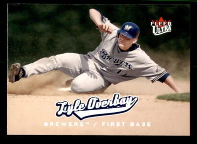 2005 Ultra  #68 Lyle Overbay Milwaukee Brewers - Image 1 of 2