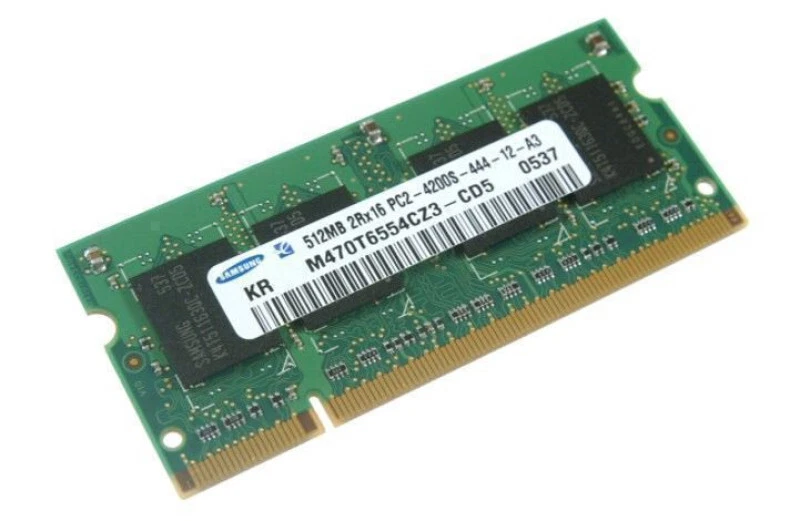 409058-001 - 256MB, 667MHZ DDR2, PC2-5300, Sdram Memory Module (Sodimm)  - Image 1 of 1