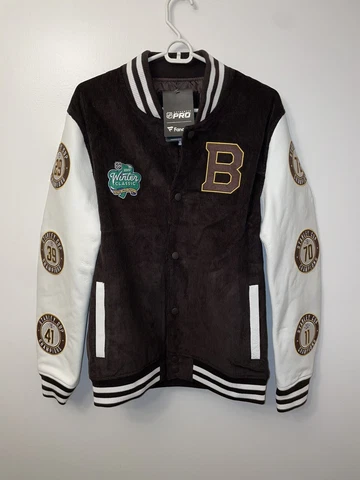 2019 fanatics bruins winter classic coach’s jacket Small Cover