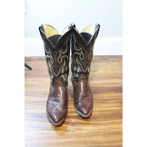 Tony Lama Lizard Western Cowboystiefel Größe 7,5 D - Bild 1 von 7