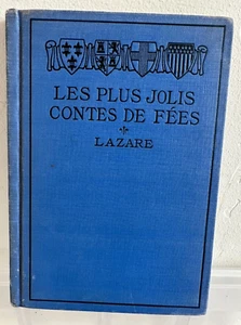 Les Plus Jolis Contes De Fees Jules Lazare For Elementary French Antique RARE - Picture 1 of 5