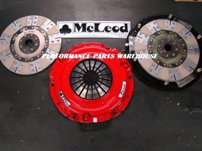 McLEOD RXT 1000-HP TWIN DISC CLUTCH 97-15 GM LS V8 w/ SFI STEEL FLYWHEEL - Image 1 of 4