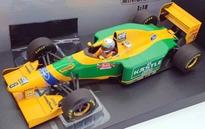 Minichamps1/18 Scale 110930906 - F1 Car Benetton Ford B193B R.Patrese - Yellow - Imagen 1 de 5