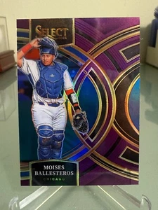 2024 Panini Select - Premier Level Moises Ballesteros #32 Purple Prizm /99 (RC) - Bild 1 von 2
