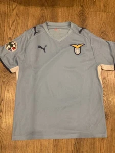 SS LAZIO PUMA SERIE A DI CANIO 9 FOOTBALL SOCCER JERSEY SHIRT MEN SIZE M - Picture 1 of 18